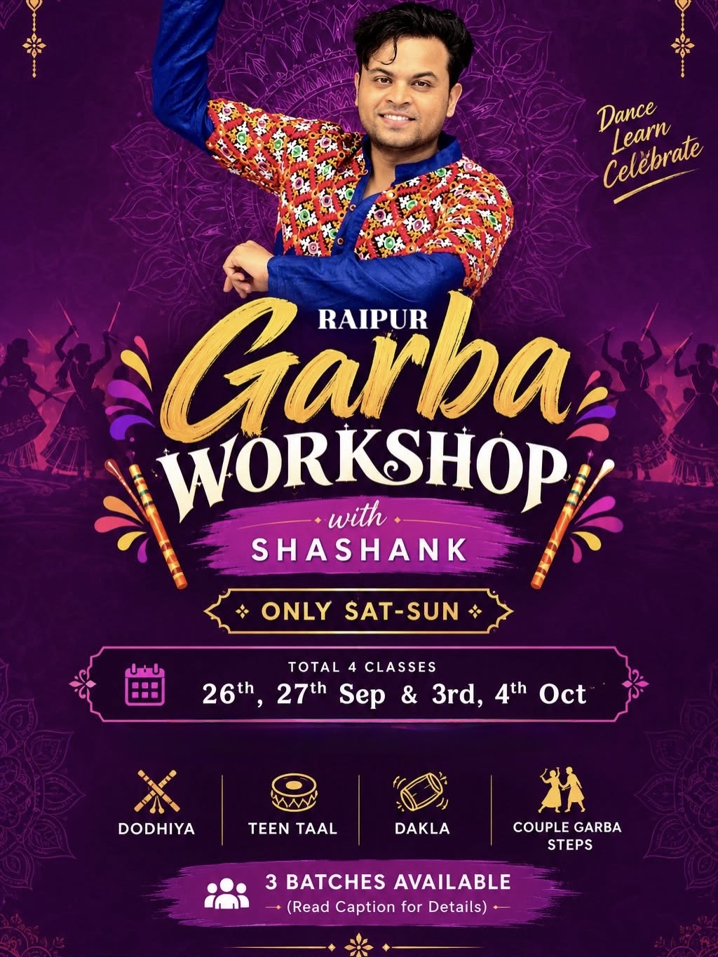 Garba Workshop with Shashank